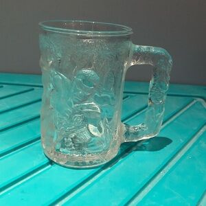 McDonald's 1995 Batman Forever Robin glass mug
